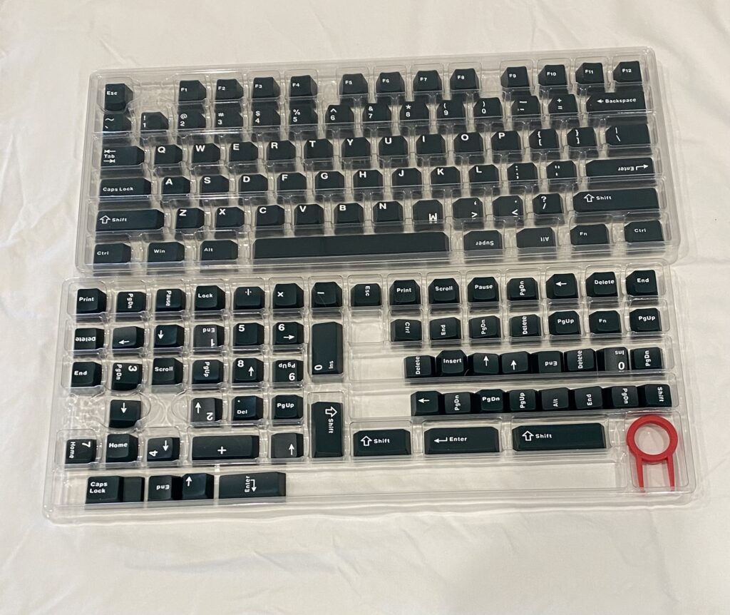 Cherry profile clone switches white on dark green
