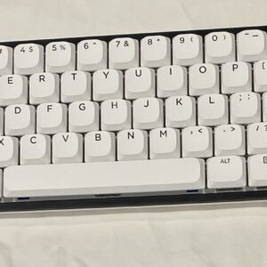 Ducky One 2 Mini with Cherry Red and XVX Low profile keycaps