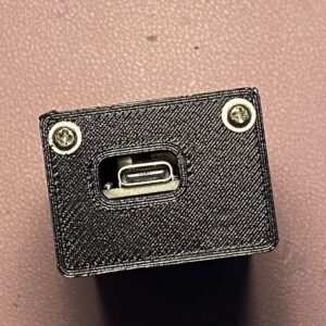 PS/2 to USB-C programmable keyboard converter with 3D printed case.