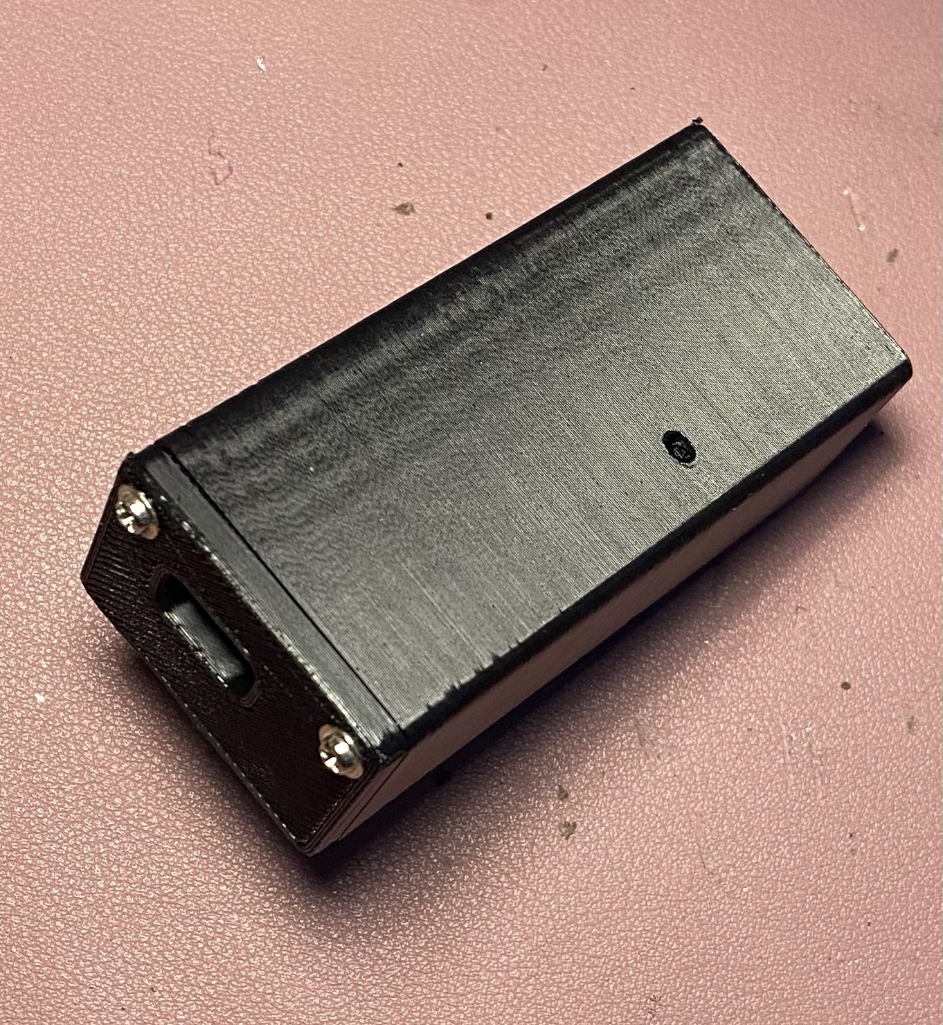 PS/2 to USB-C programmable keyboard converter with 3D printed case. - Image 3