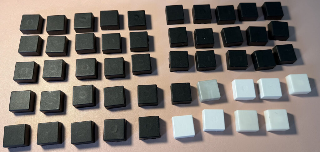 Blank Signature Plastics F10 keycaps (49 pcs)